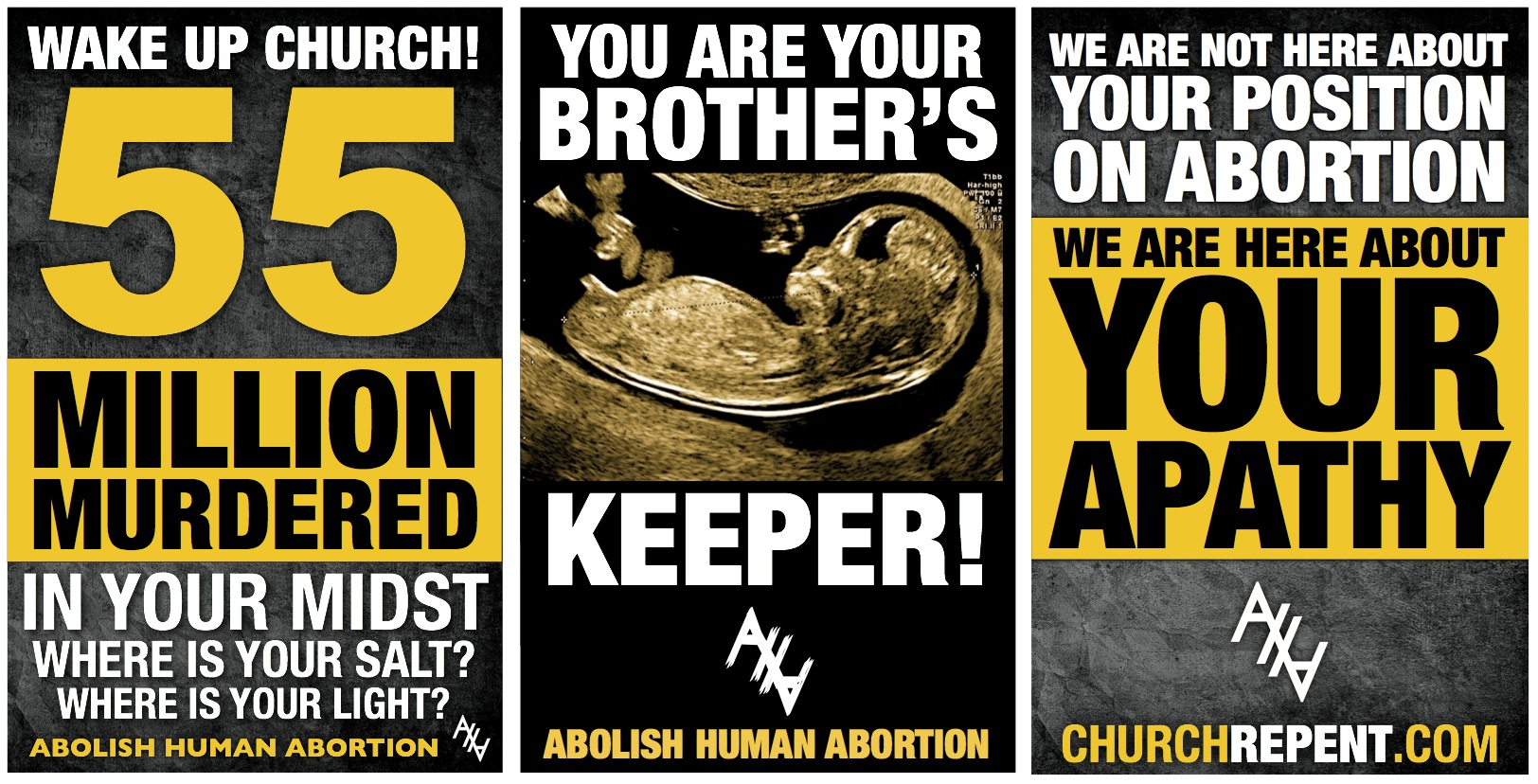 Three Pleading Signs 55 Brother Apathy CR